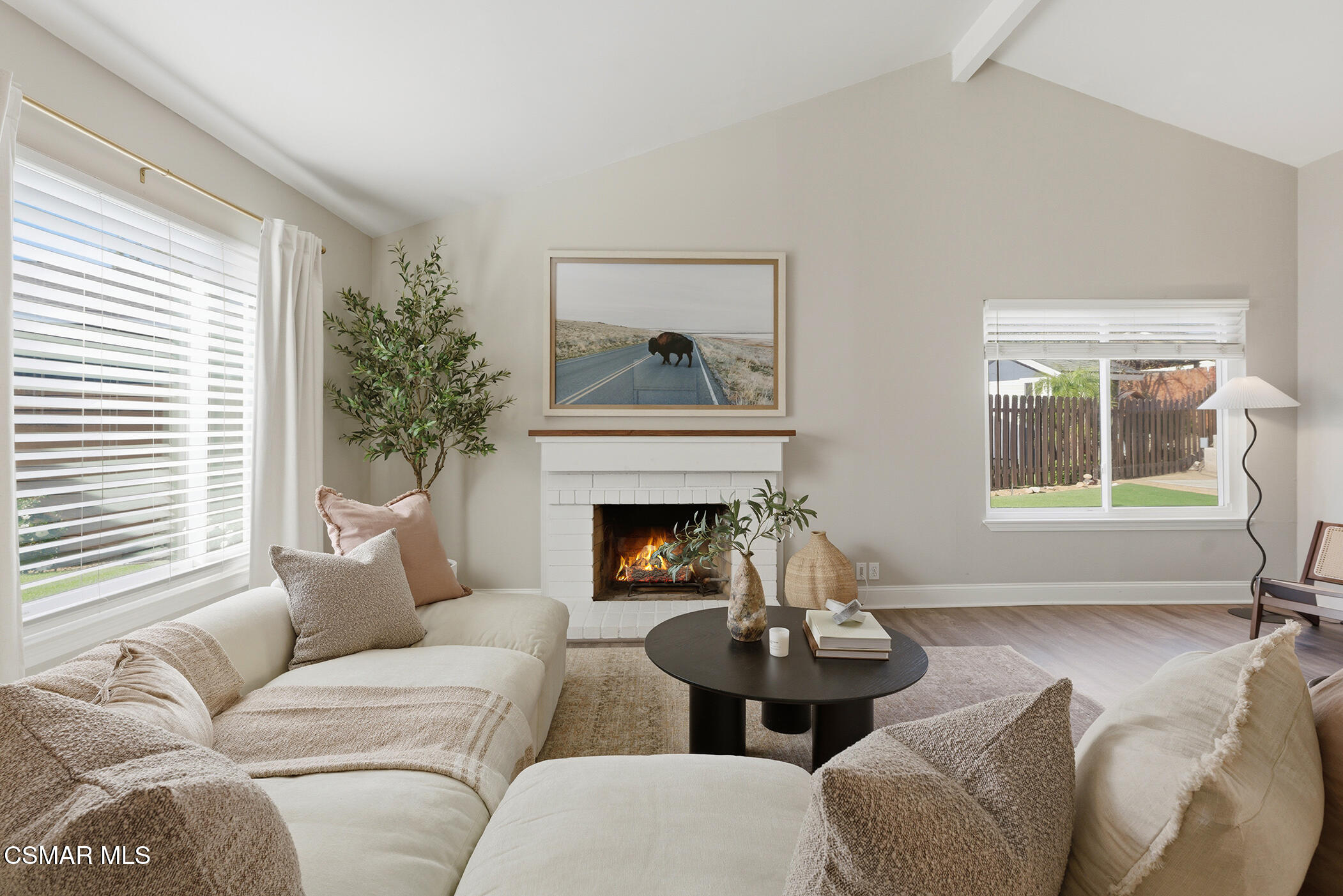 1860 Wychoff Avenue Simi Valley, CA 93063 - Photo 7 of 47 a living room with furniture and a fireplace
