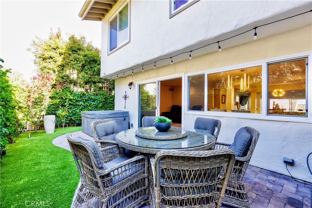 23277 Atlantis Way Dana Point, CA 92629 - Photo 36 of 48 a view of a patio with a table and chairs