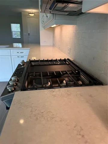 a close view of stove top oven