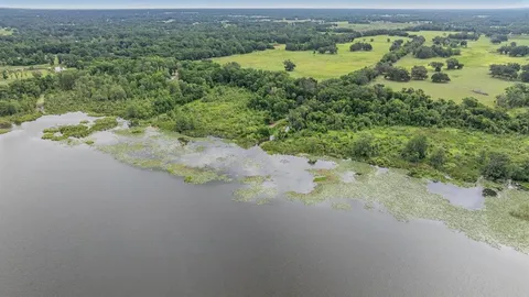 a view of a lake with a lake