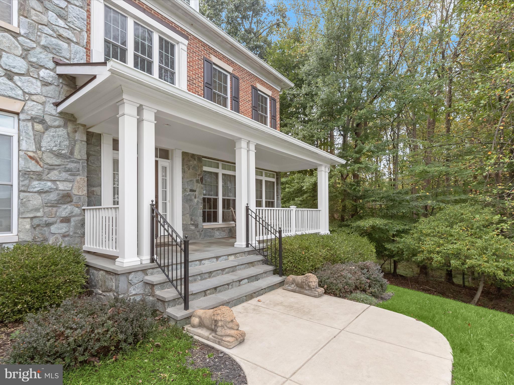12033 Open Run Road Ellicott City, MD 21042 - Photo 6 of 75 Gracious Slate Covered Porch