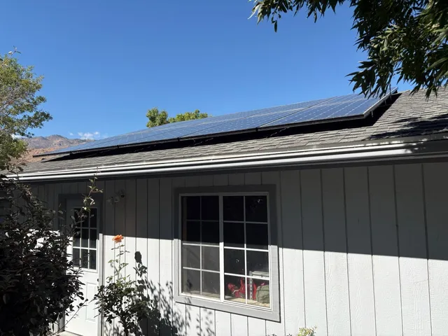 a car parked in front of a house
