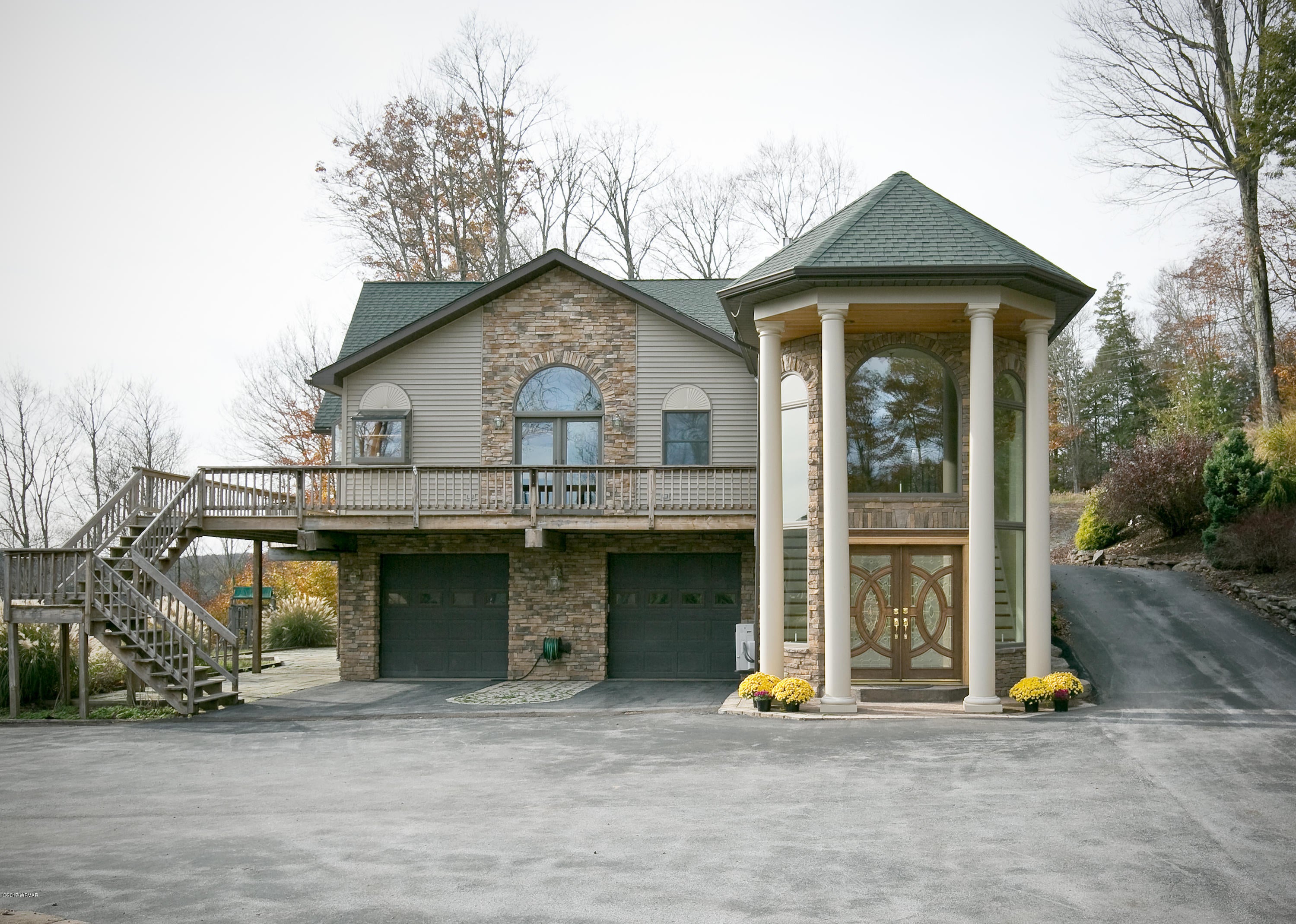 515 Logue Hill Road Trout Run, PA 17771 - Photo 5 of 41 Grand Column Front Door