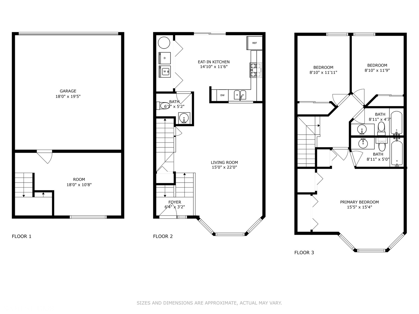 33 South Treehouse Lane Round Lake, IL 60073 - Photo 7 of 10 a picture of a floor plan