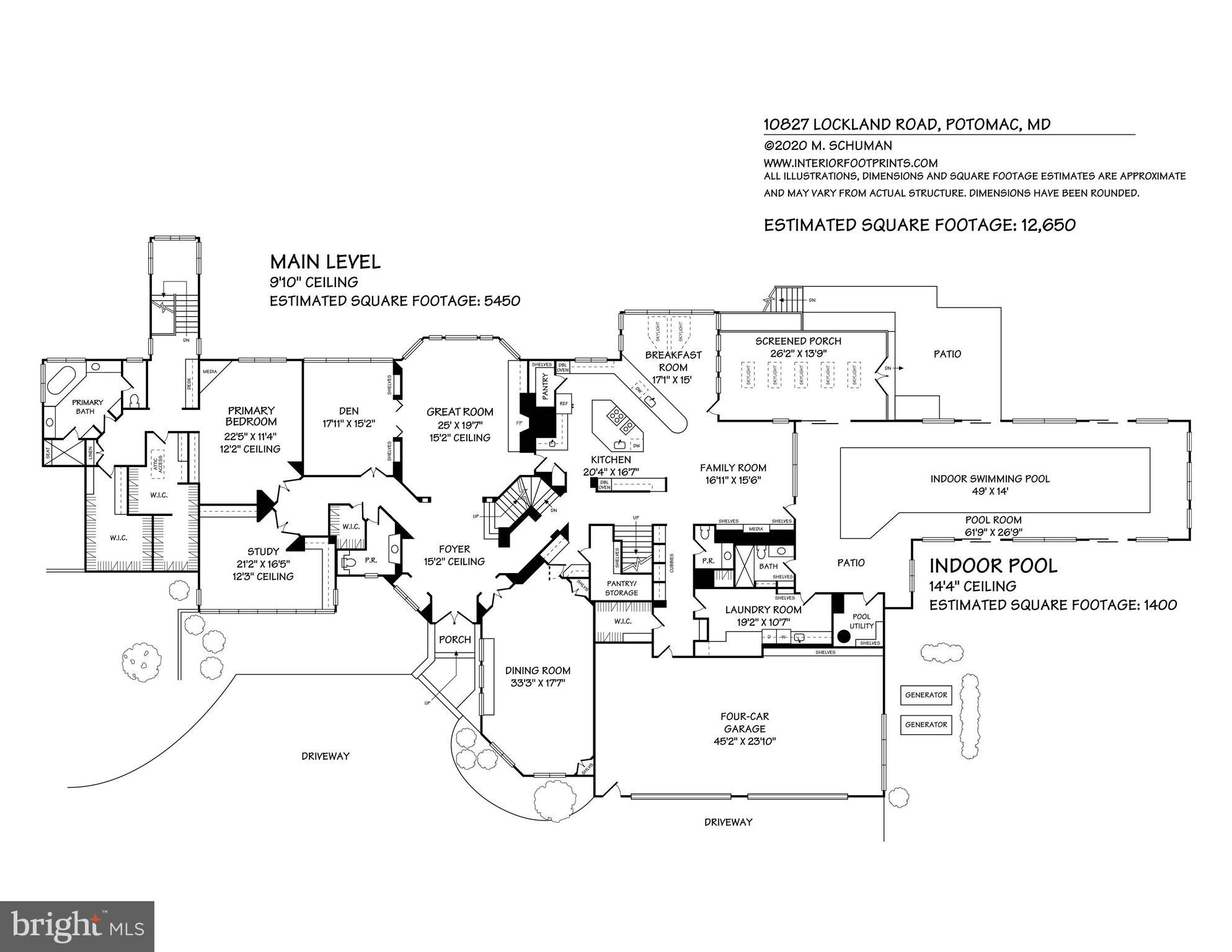 10827 Lockland Road Potomac, MD 20854 - Photo 43 of 44 Floor Plans