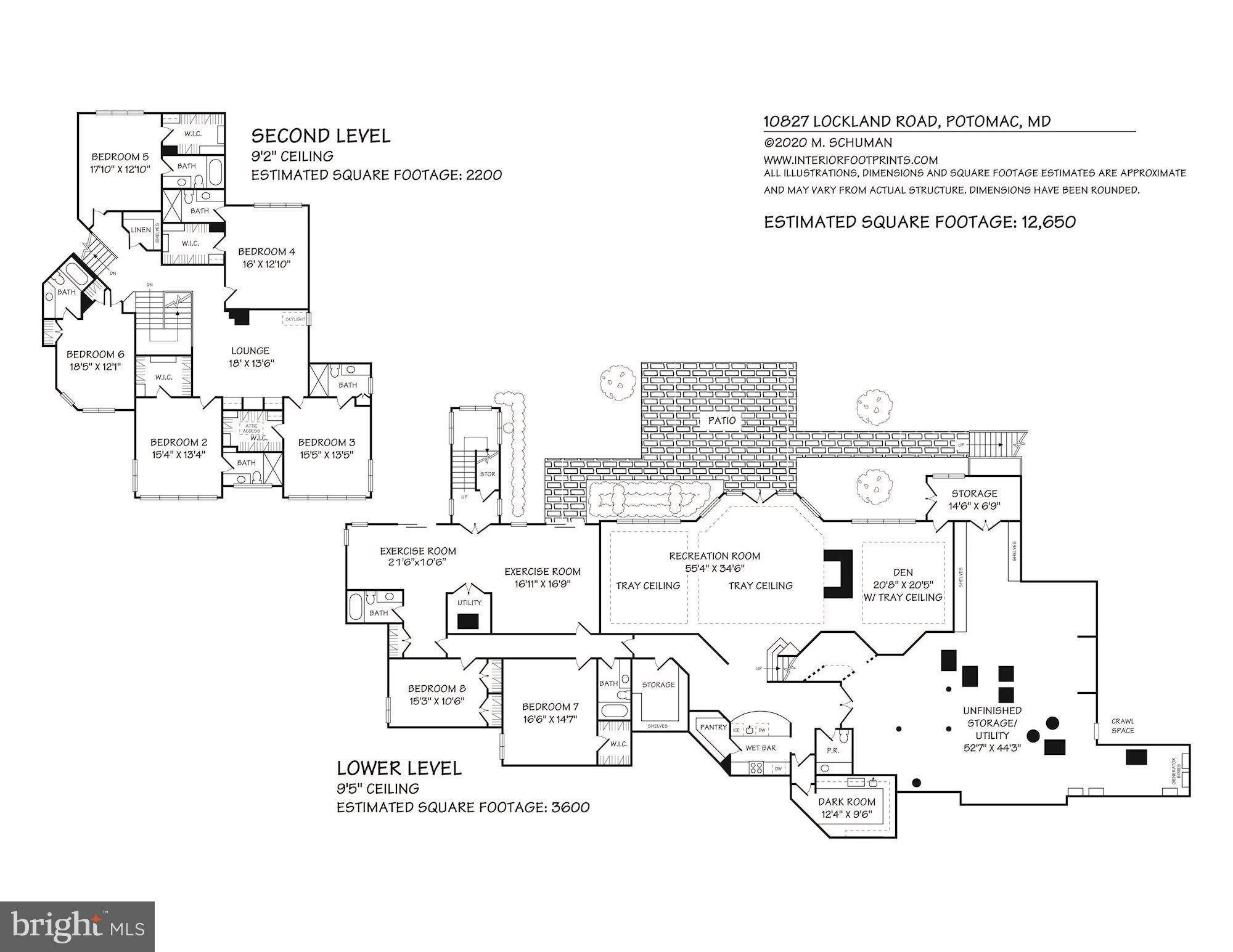 10827 Lockland Road Potomac, MD 20854 - Photo 44 of 44 Floor Plans