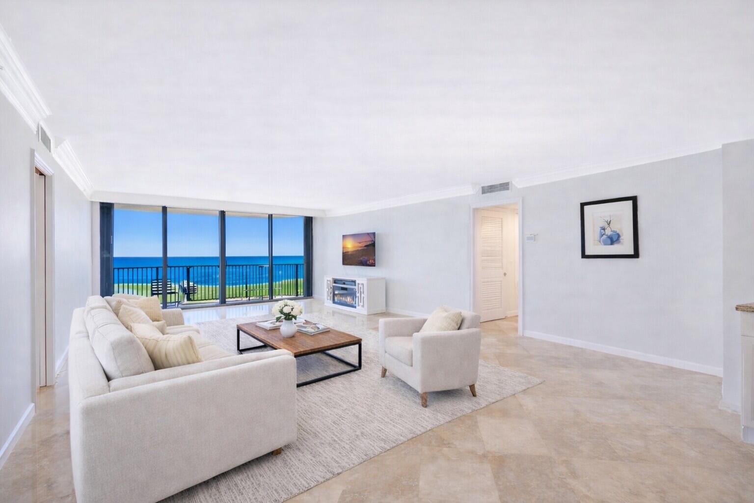 400 South Beach Road, Unit 103 Tequesta, FL 33469 - Photo 14 of 61 Living Room View
