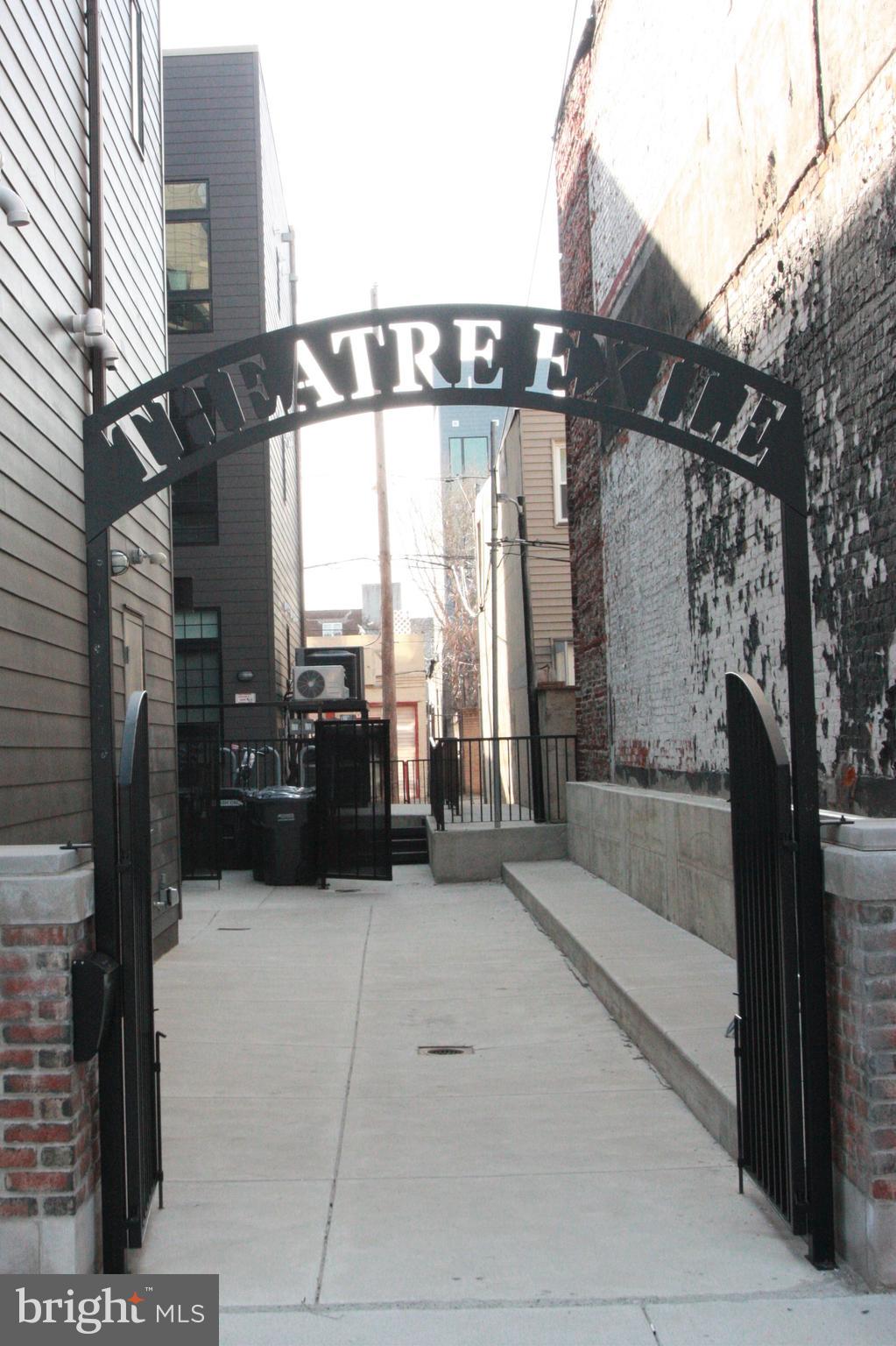 1238 Reed Street Philadelphia, PA 19147 - Photo 37 of 37 Theatre Exile entry opposite Columbus Park