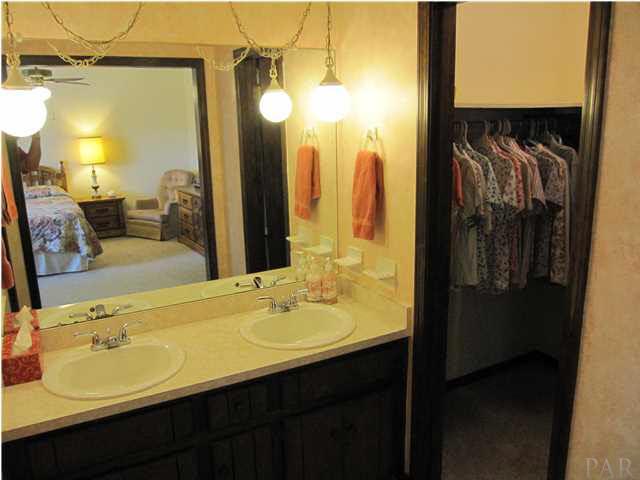 4265 April Road Pensacola, FL 32504 - Photo 22 of 25 Master bath with walk-in closet.