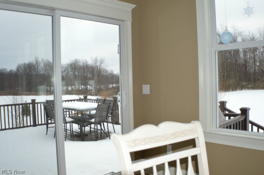 5785 Spring Ridge Drive Medina, OH 44256 - Photo 8 of 25 morning room access to deck and backyard.