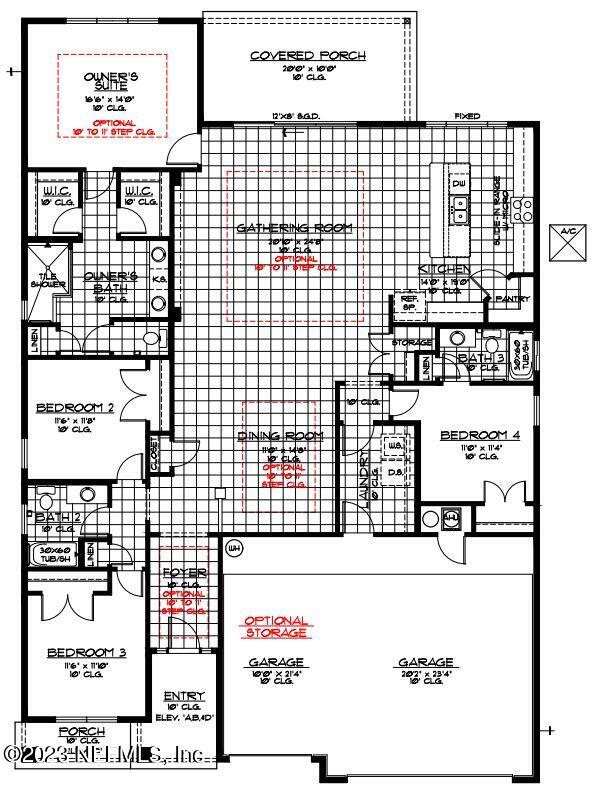 85308 Sandy Rdg Loop, Unit 35 Yulee, FL 32097 - Photo 2 of 2 Cherryfield floor plan