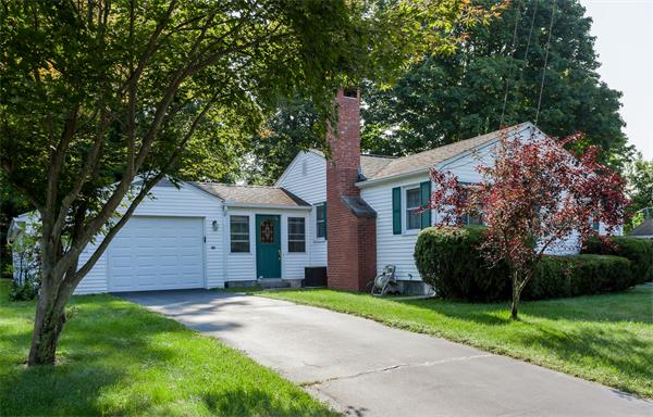 36 Blossom Road West Springfield, MA 01089 - Photo 2 of 30 a front view of house with yard and green space