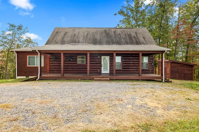 a house with a outdoor space