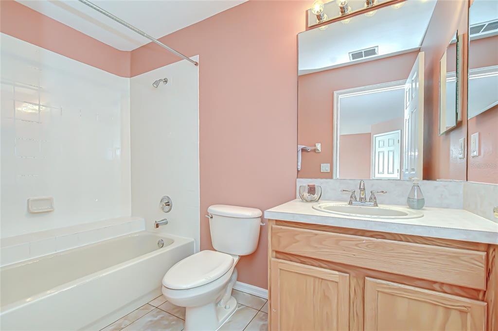 22704 Cliffside Way Land O' Lakes, FL 34639 - Photo 23 of 33 a bathroom with a sink toilet and a bathtub