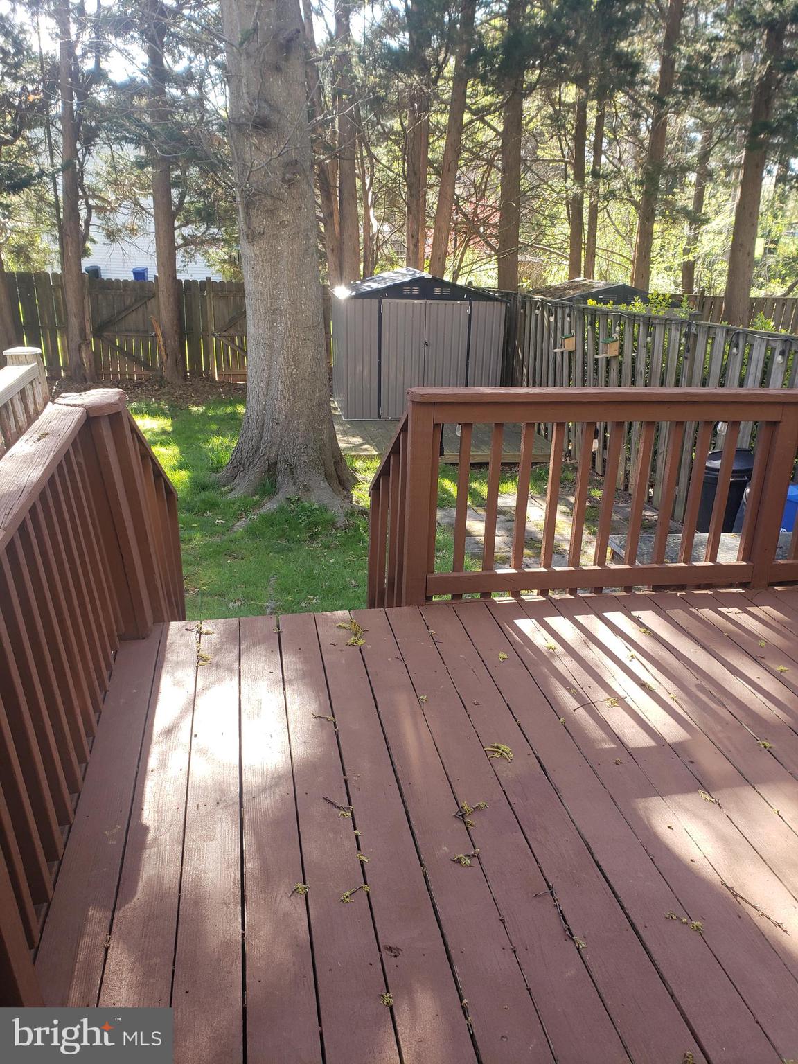 14582 Farmcrest Place Silver Spring, MD 20905 - Photo 18 of 19 a view of a pathway with a wrought fence