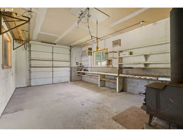 a backyard of a house