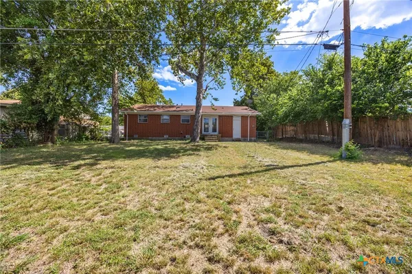 a house view with a space