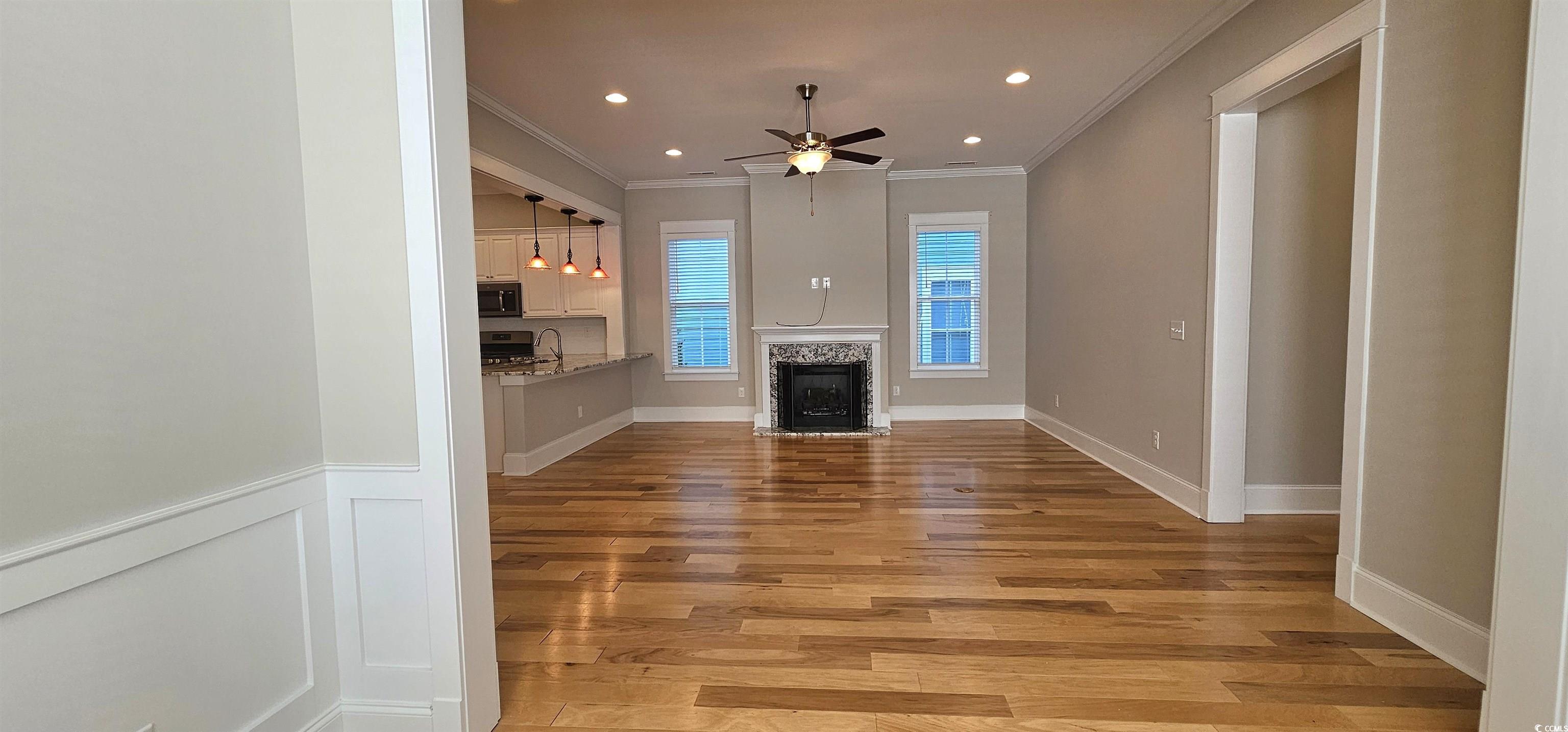 7710 Monarch Drive Myrtle Beach, SC 29572 - Photo 25 of 40 Unfurnished living room featuring recessed lightin