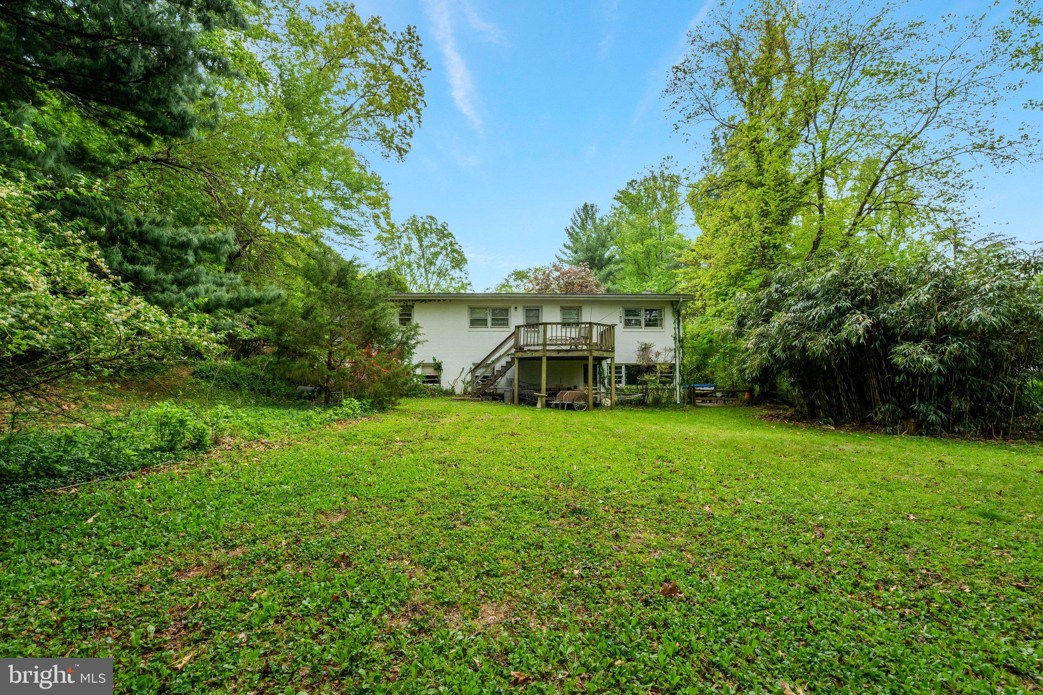9932 Fairoaks Road Vienna, VA 22181 - Photo 8 of 9 Back of House with backyard view