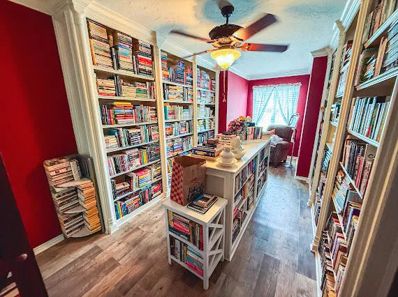 a room with furniture and a rug