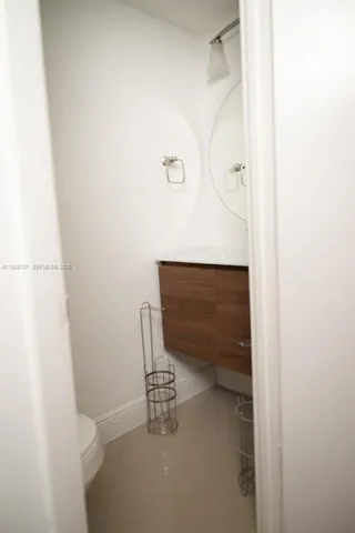 a bathroom with a toilet