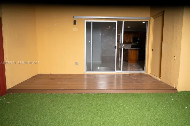 a view of outdoor space with backyard