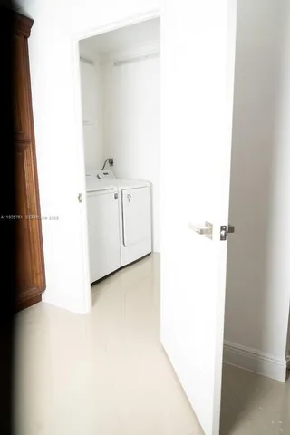 a utility room with a sink