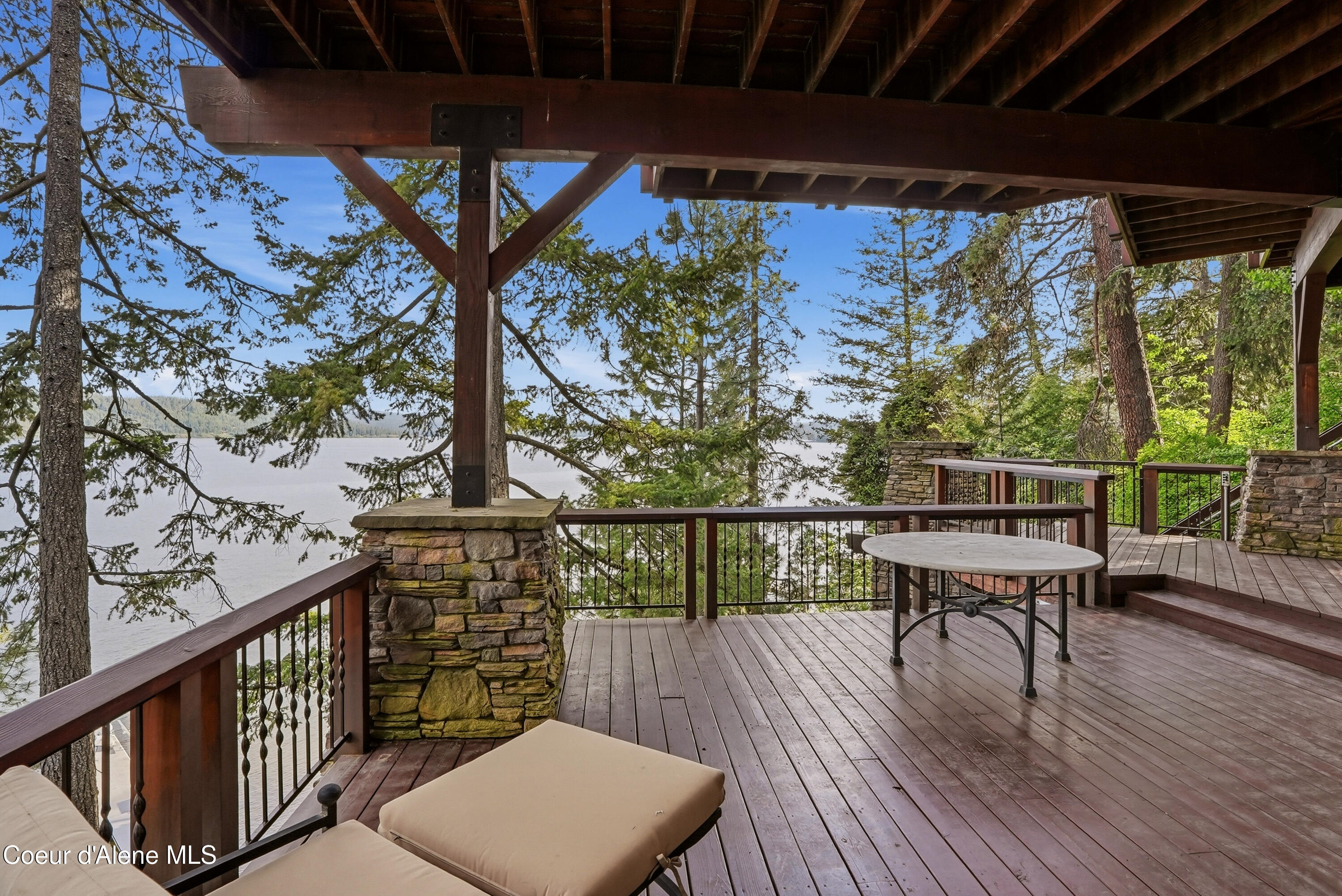 7190 West Rockford Bay Road Coeur D'Alene, ID 83814 - Photo 61 of 95 Lower Level Deck