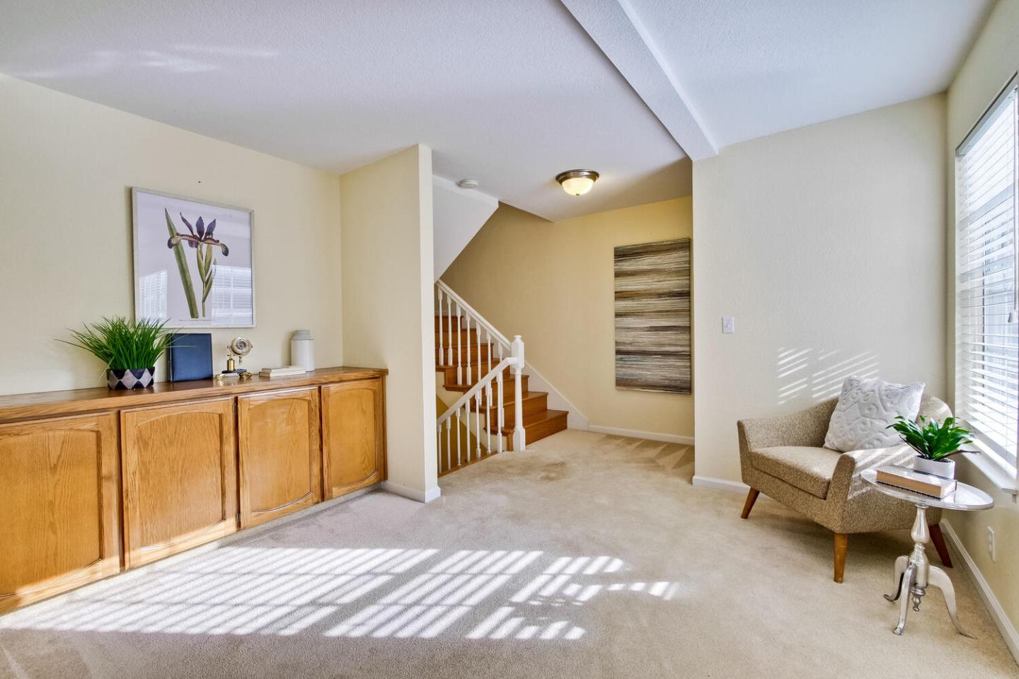 44 Holmes Drive San Jose, CA 95127 - Photo 10 of 48 a view of a bedroom with furniture and staircase
