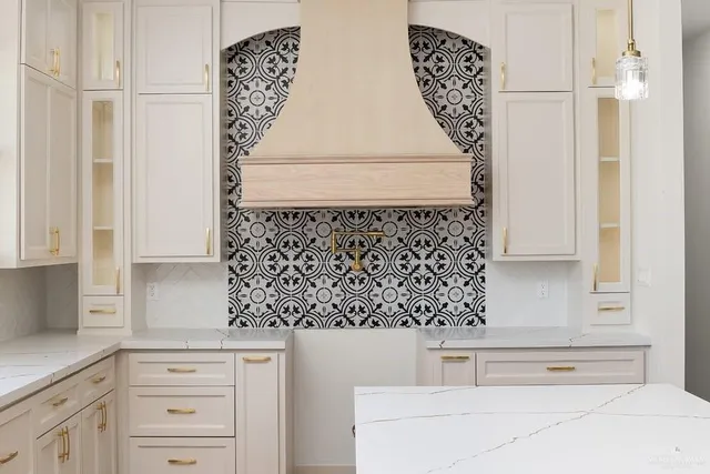 a view of small space with wooden floor