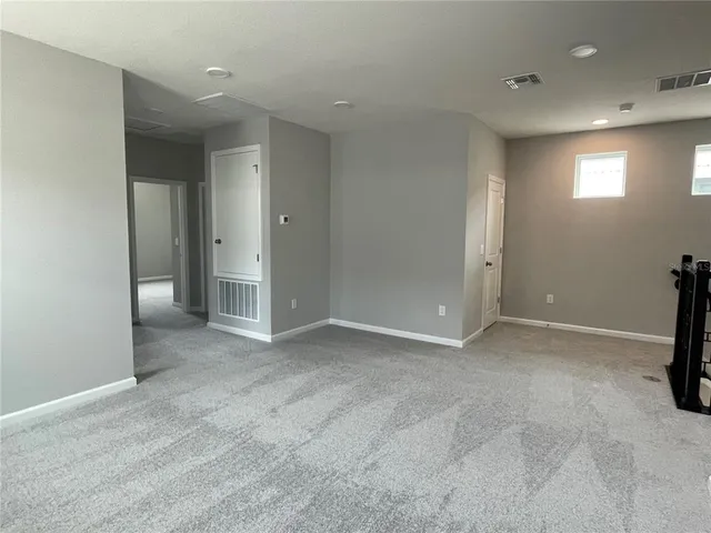 a room with walk in closet