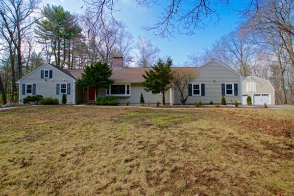 82 Herrick Road Boxford, MA 01921 - Photo 1 of 25 a front view of a house with a yard