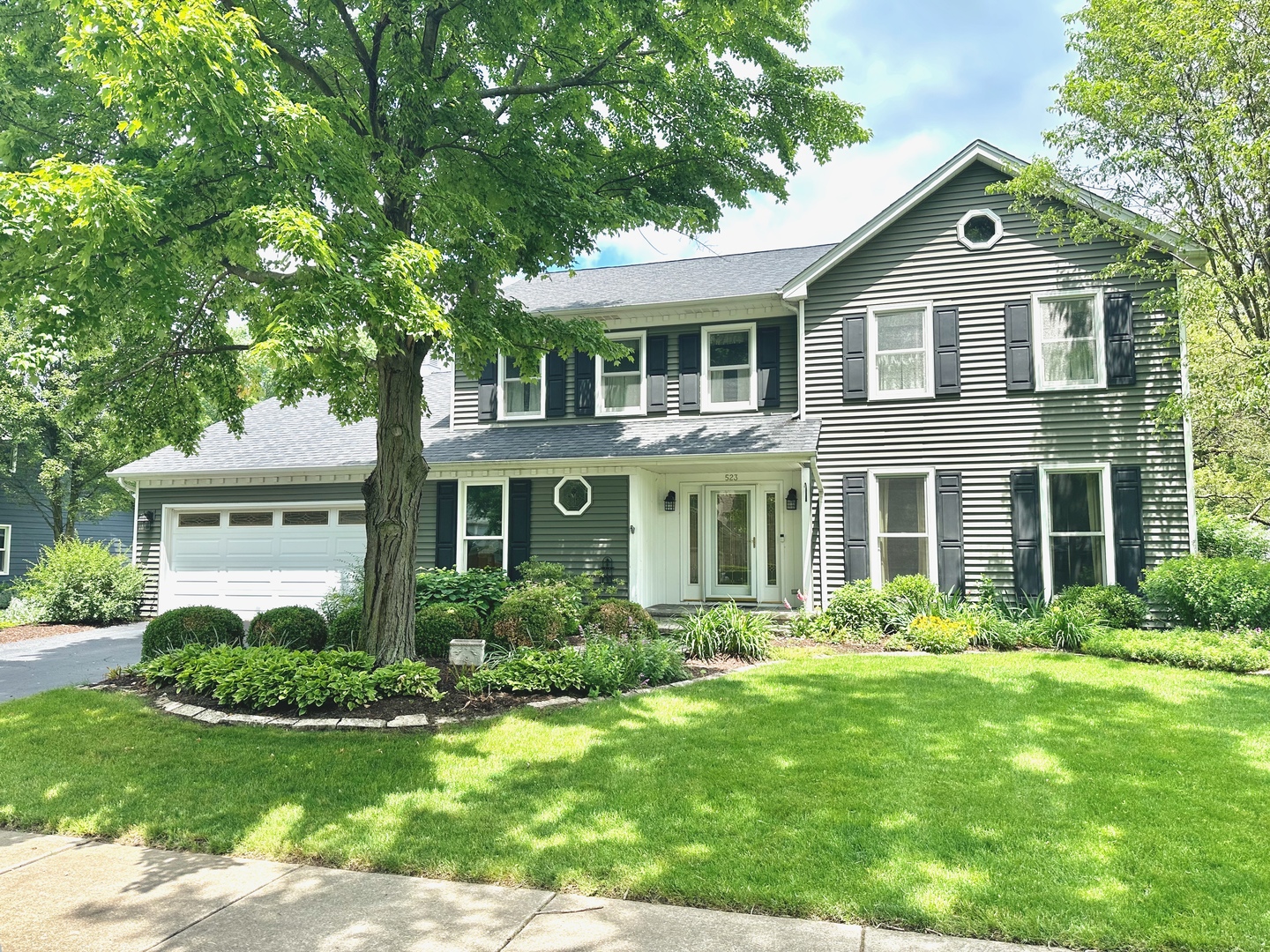 523 Cassin Road Naperville, IL 60565 - Photo 1 of 26 a front view of a house with a yard
