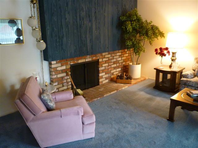 668 Wakefield Road Santa Barbara, CA 93117 - Photo 6 of 6 a living room with furniture and a fireplace