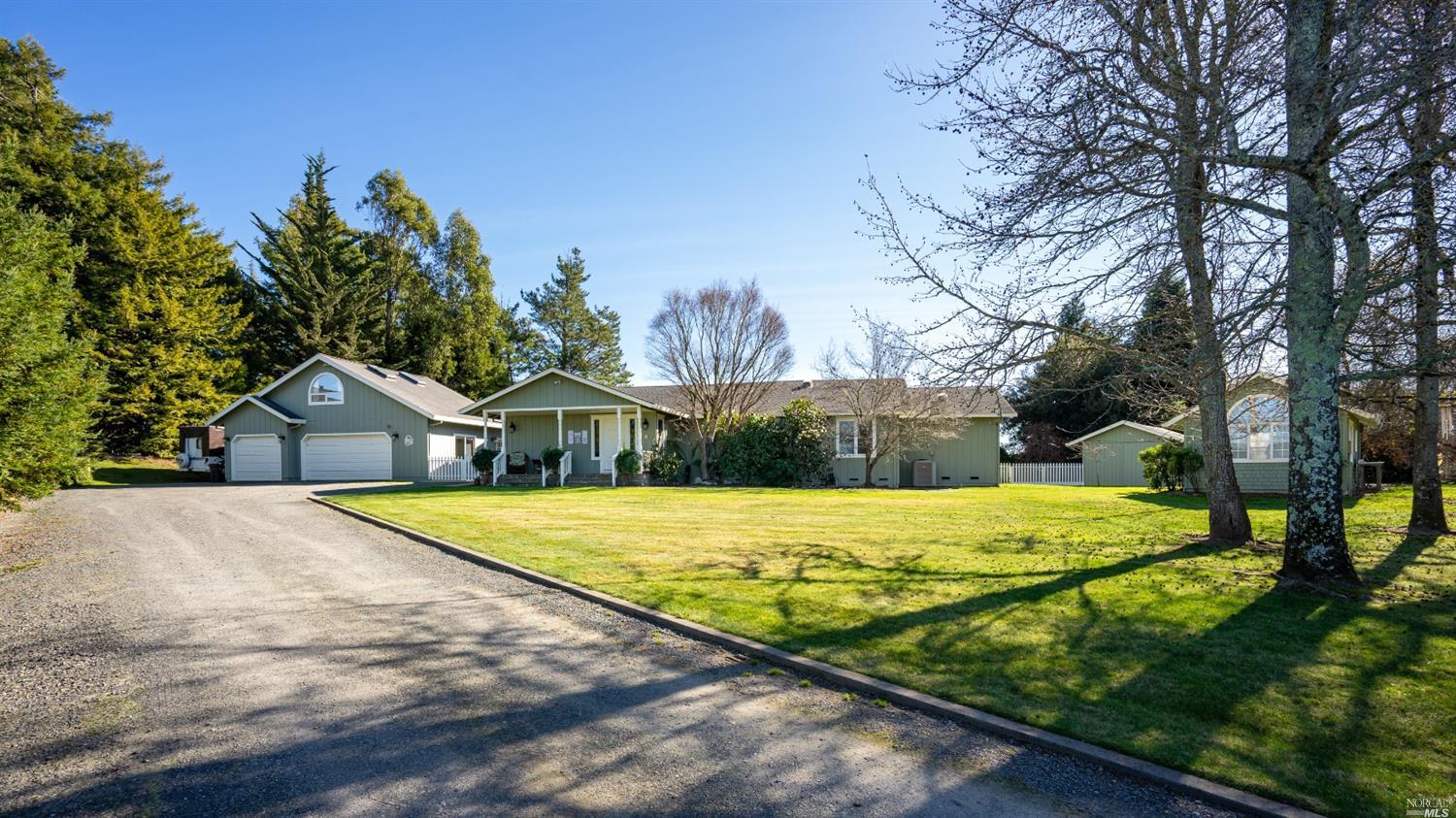3403 Thorn Road Sebastopol, CA 95472 - Photo 1 of 1 a view of an house with backyard and trees