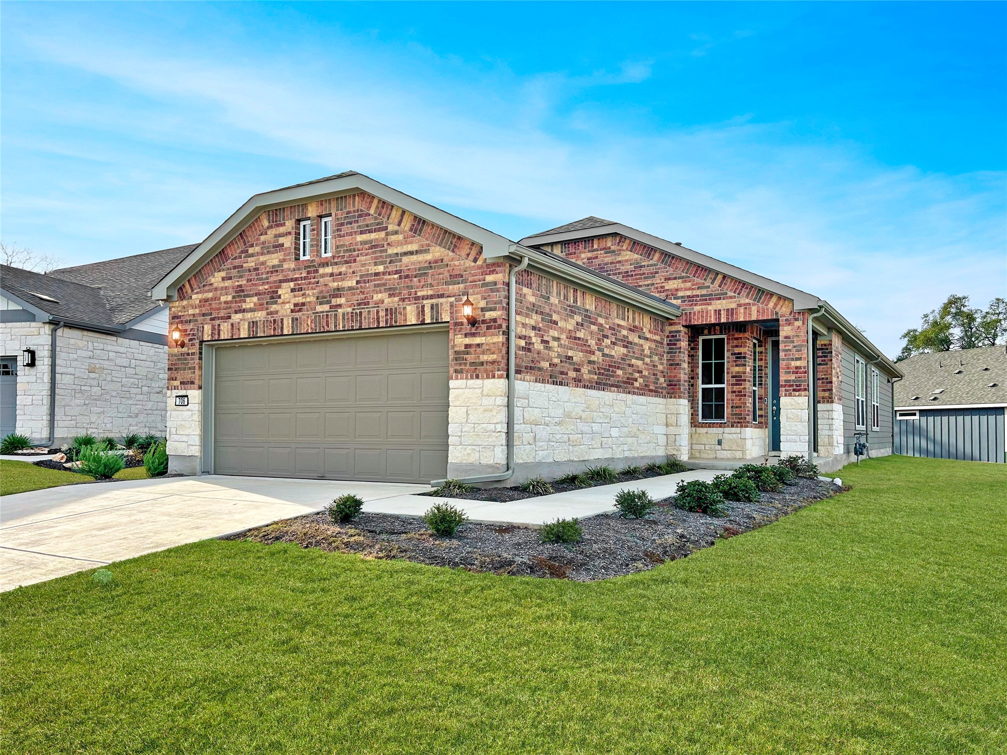 706 Livewater Cove Georgetown, TX 78633 - Photo 1 of 1 A VERY lightly lived-in "Compass" floor plan home located on a quiet cul-de-sac and corner lot in Sun City, TX!