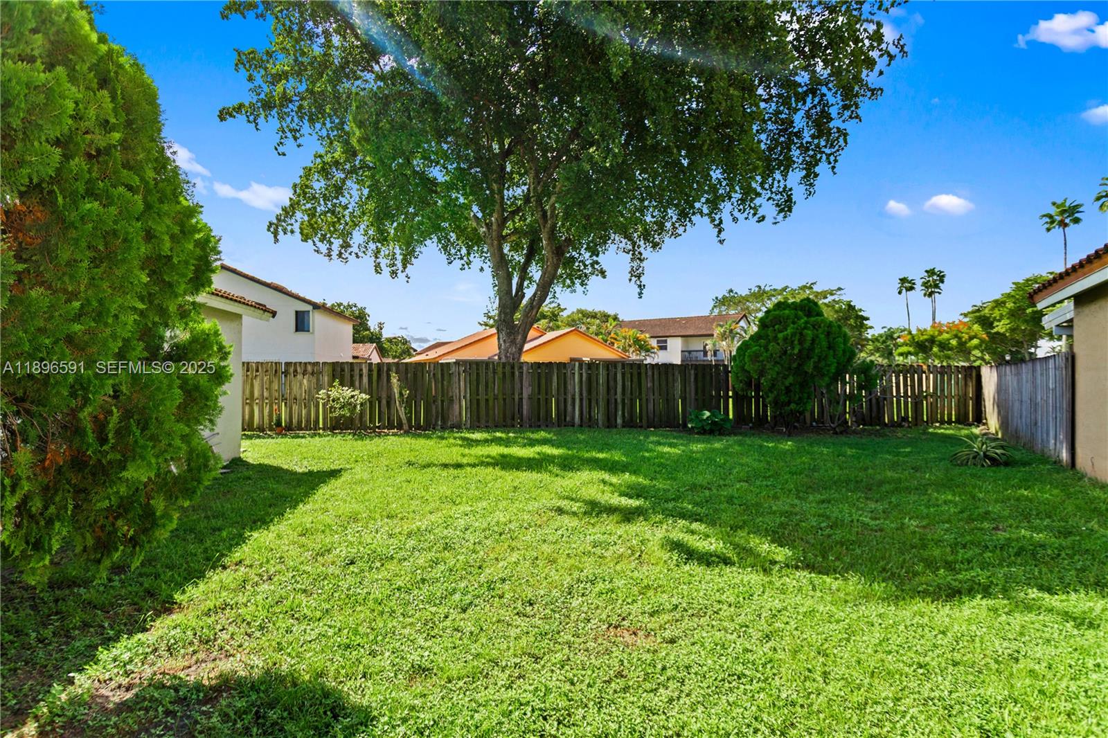 6090 Northwest 179th Terrace Hialeah, FL 33015 - Photo 23 of 29 a view of a house with a backyard