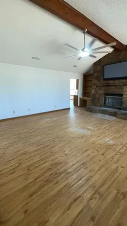 a view of a water heater room