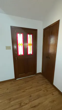 a view of empty room