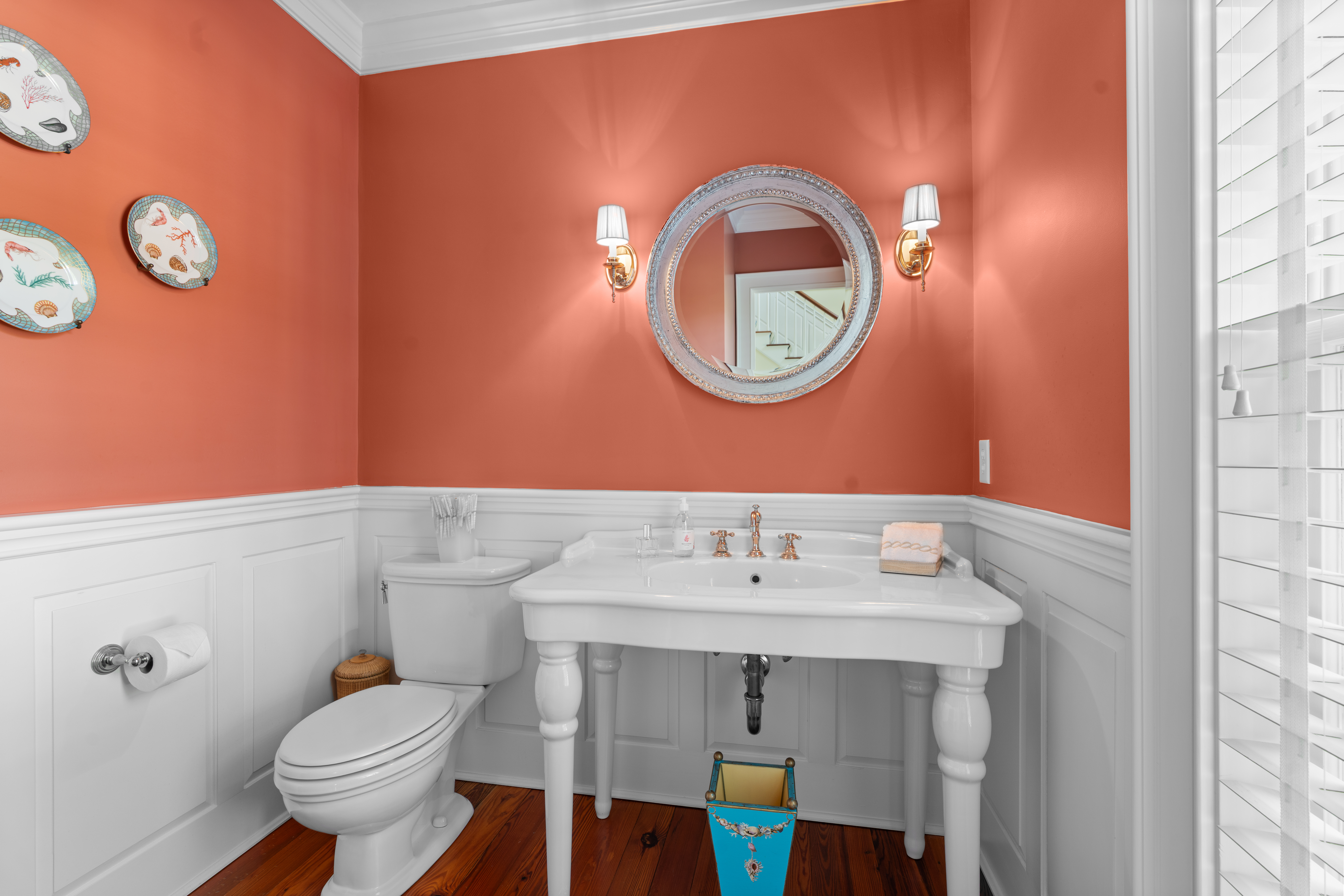 42 Main Street Nantucket, MA 02554 - Photo 16 of 40 a bathroom with a sink and a toilet