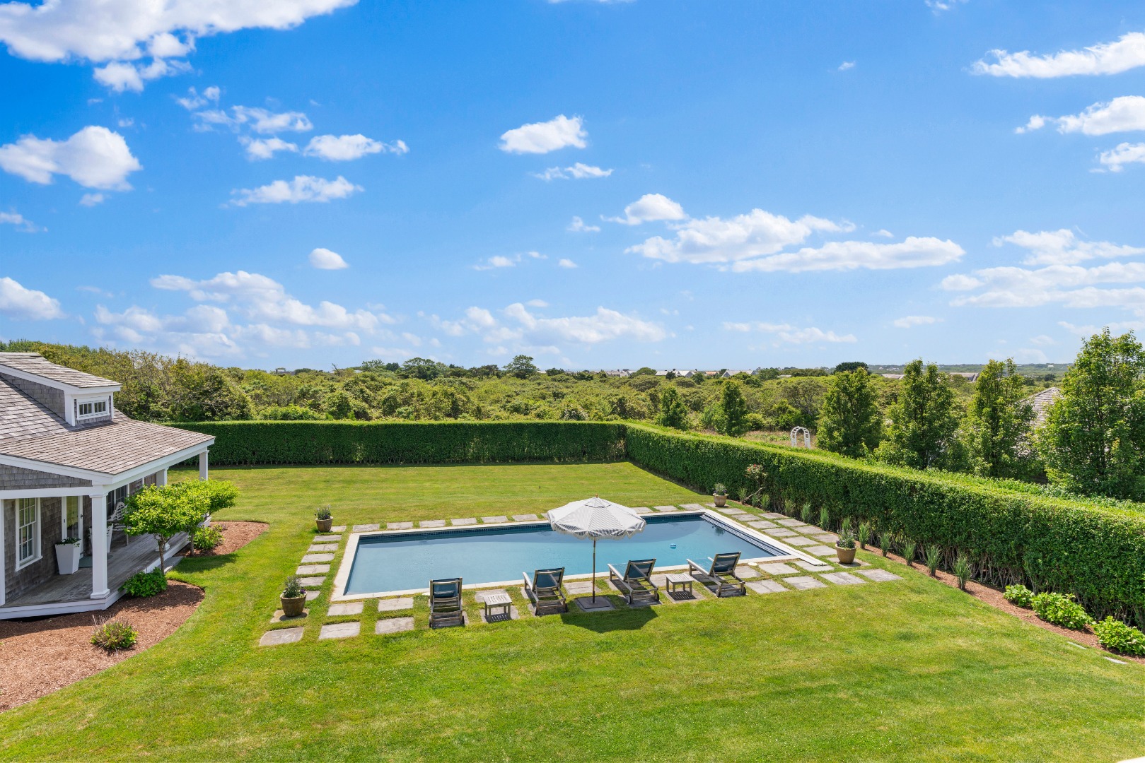 42 Main Street Nantucket, MA 02554 - Photo 40 of 40 a view of a city with lawn chairs
