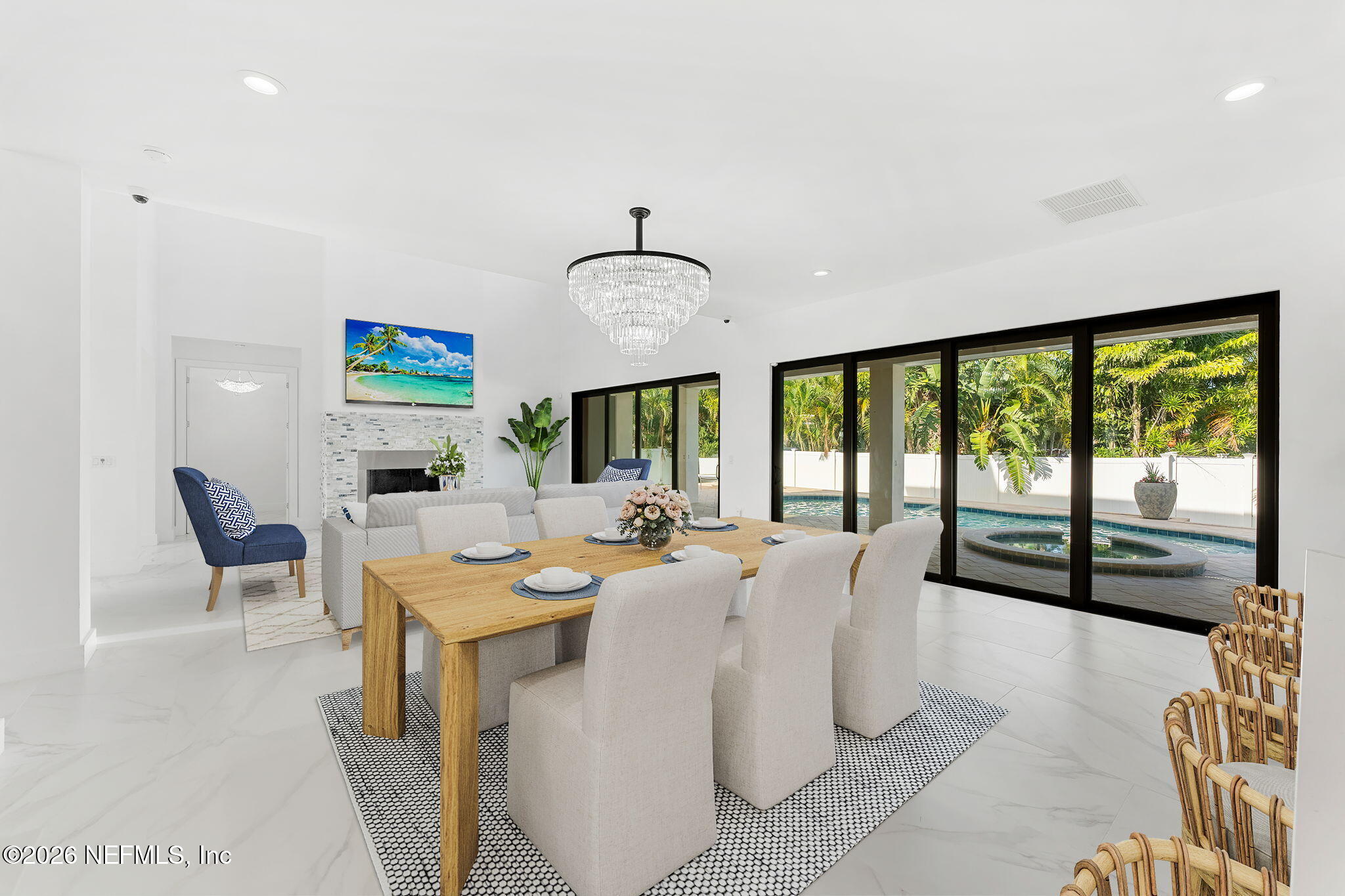 2355 North Riverside Drive Melbourne, FL 32903 - Photo 11 of 75 94-web-or-mls-DiningTable into Liv Room