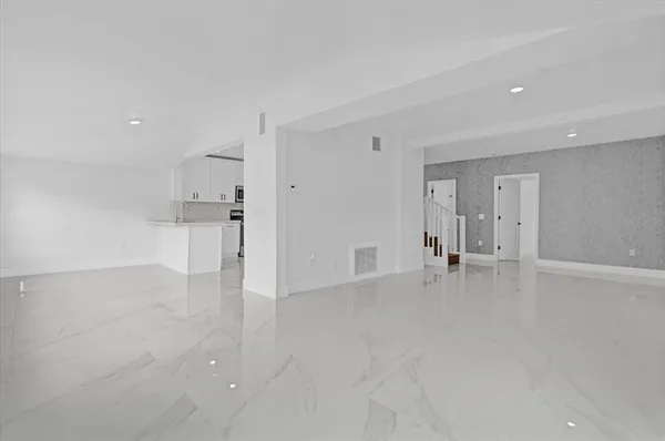 a view of empty room