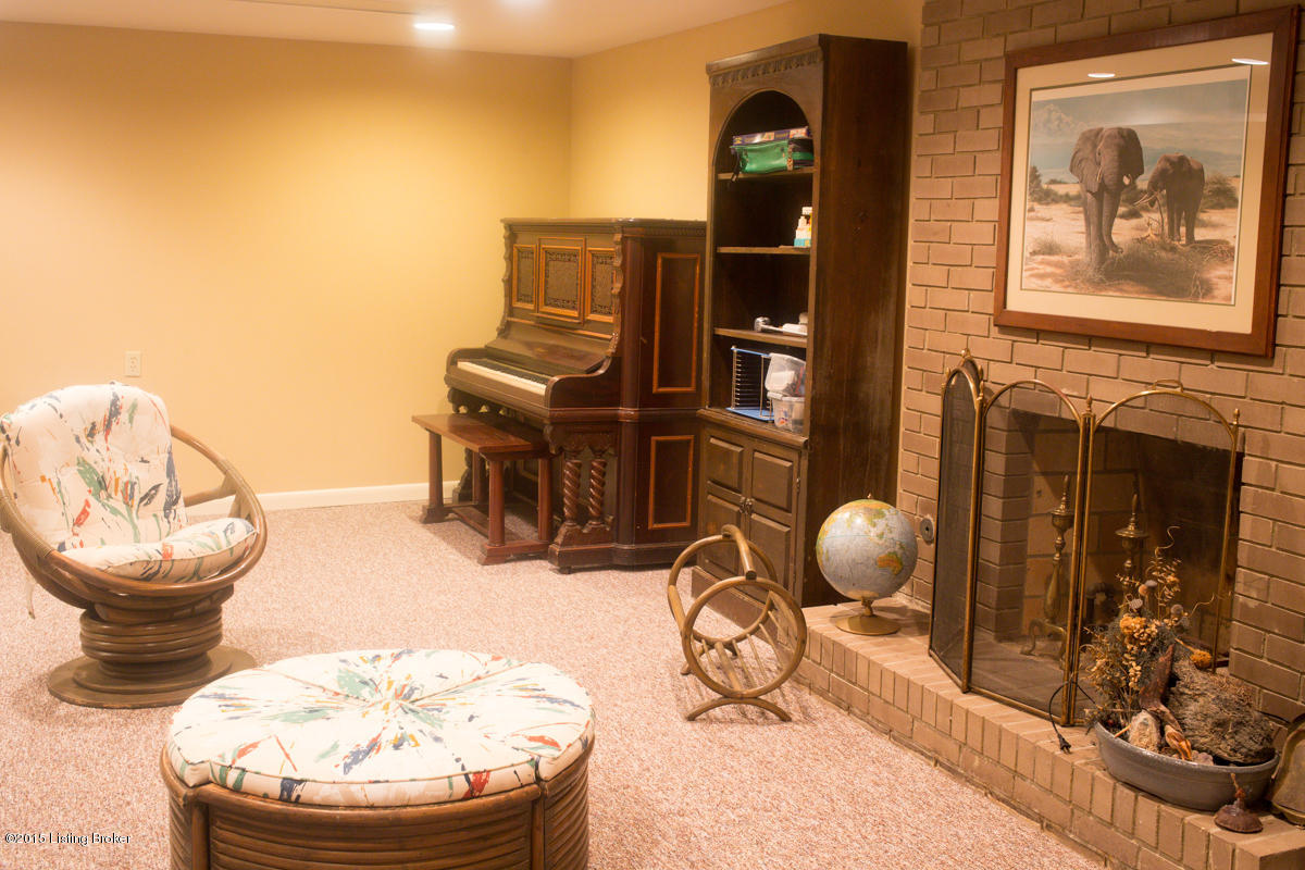 2011 High Canyon Road Louisville, KY 40207 - Photo 39 of 51 basement fireplace