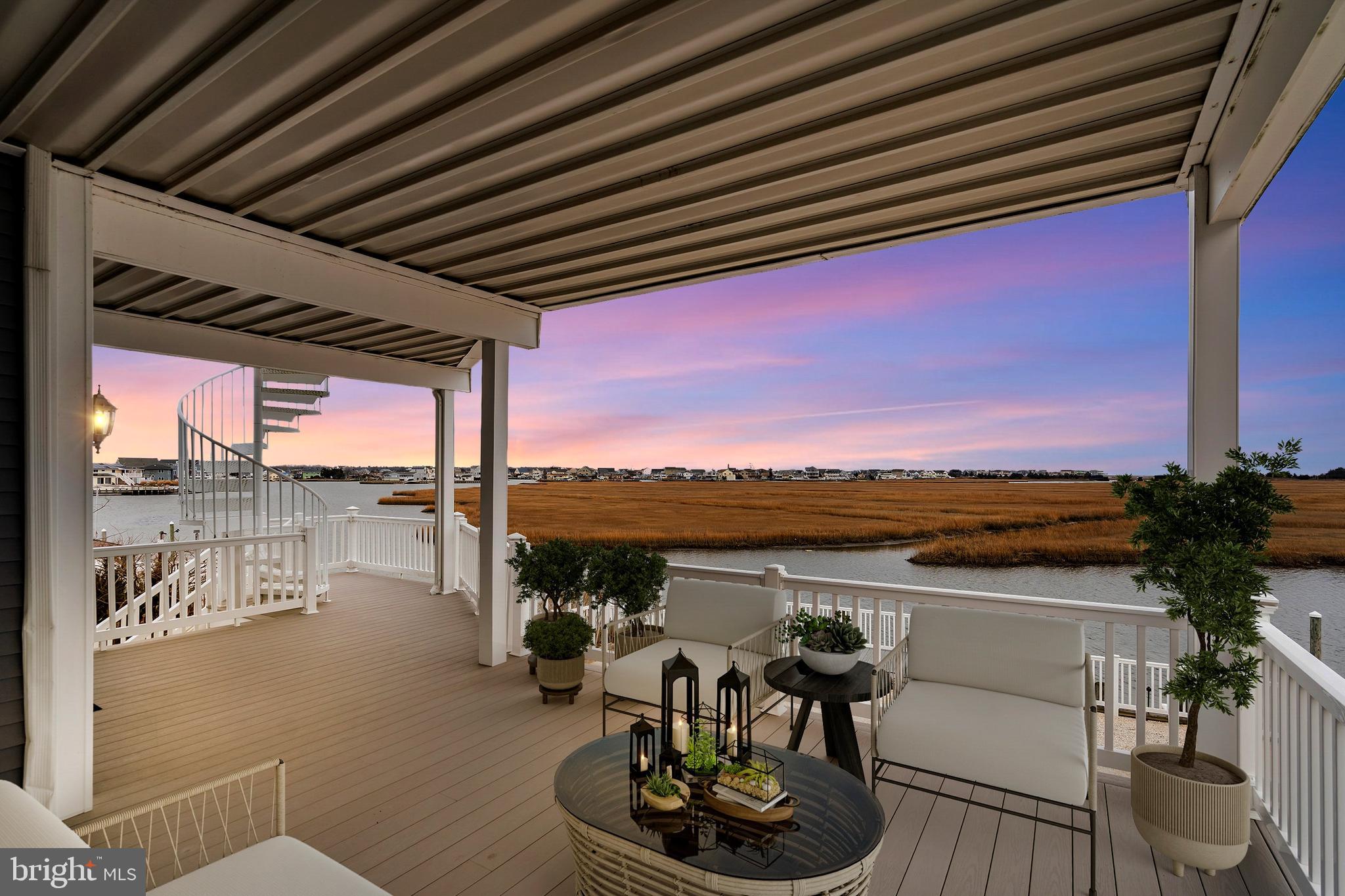 23 East Pimlico Road Little Egg Harbor, NJ 08087 - Photo 35 of 43 a view of a lake from a balcony