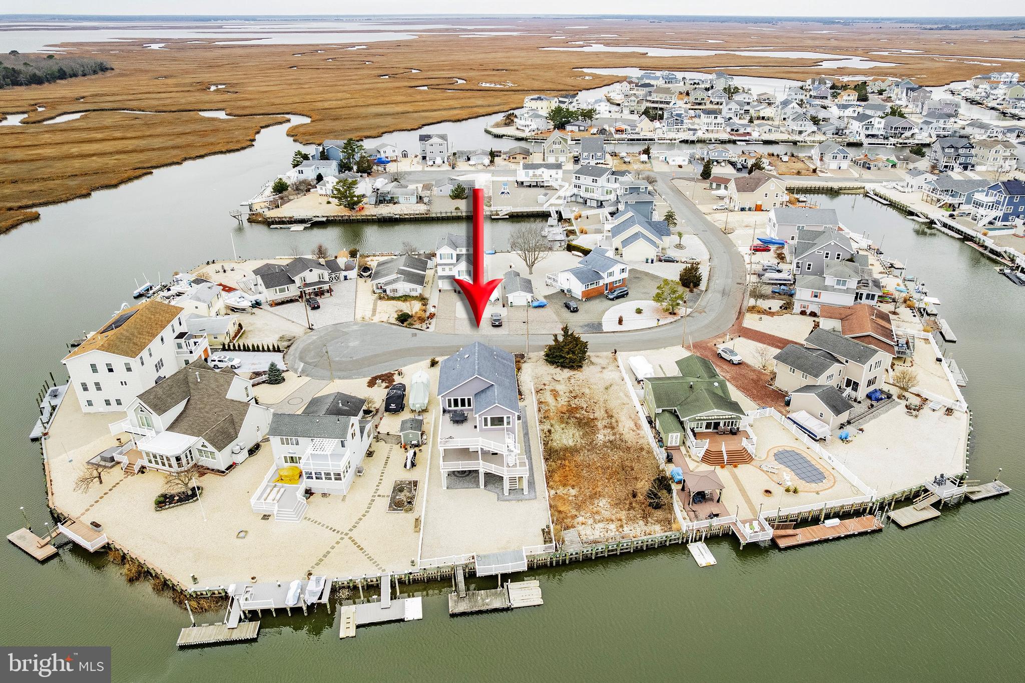 23 East Pimlico Road Little Egg Harbor, NJ 08087 - Photo 41 of 43 an aerial view of residential houses with outdoor space
