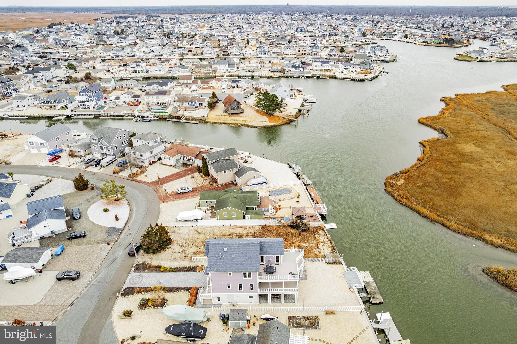 23 East Pimlico Road Little Egg Harbor, NJ 08087 - Photo 8 of 43 an aerial view of a house with lake view