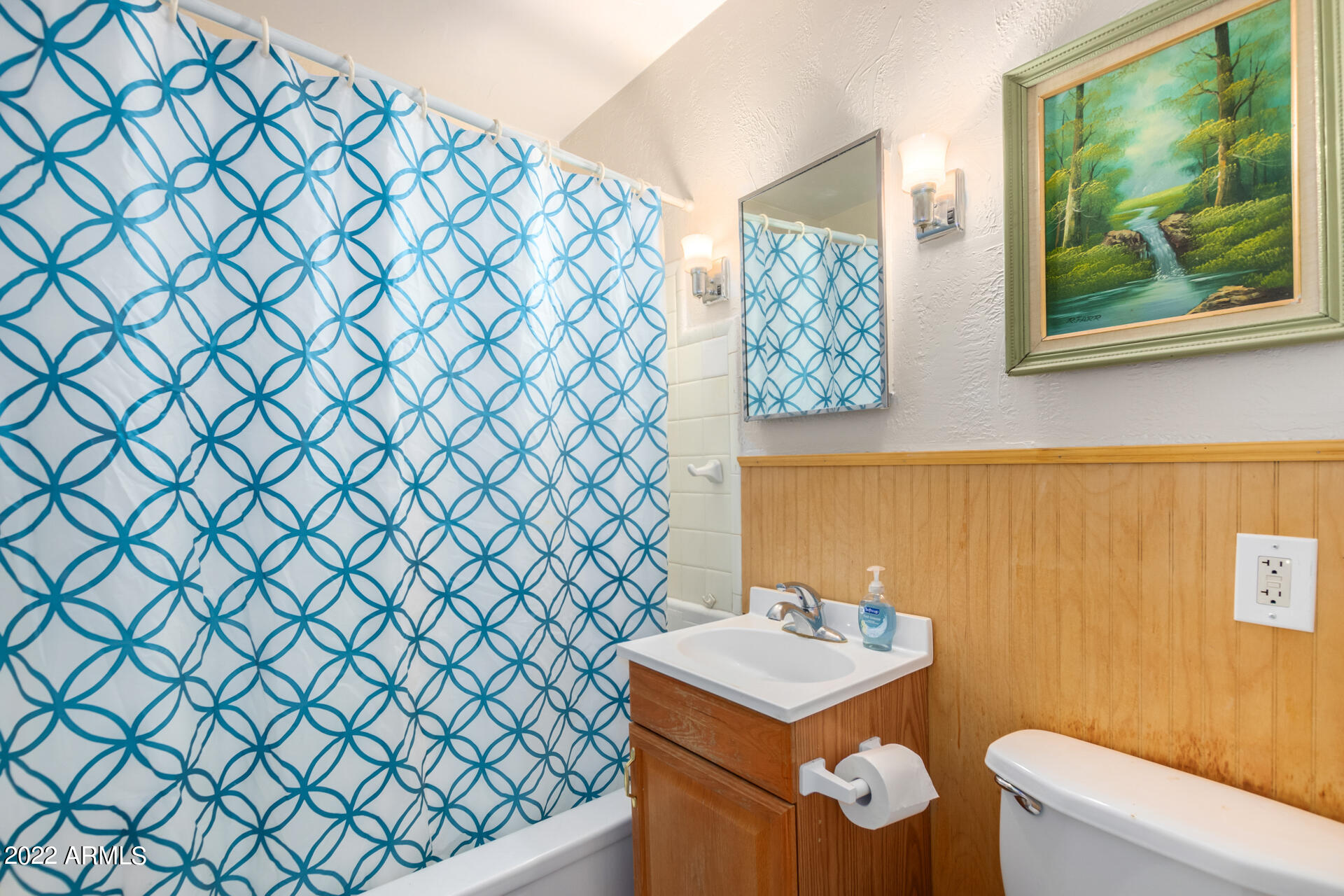 819 North Robson Mesa, AZ 85201 - Photo 28 of 45 a bathroom with a sink and a toilet