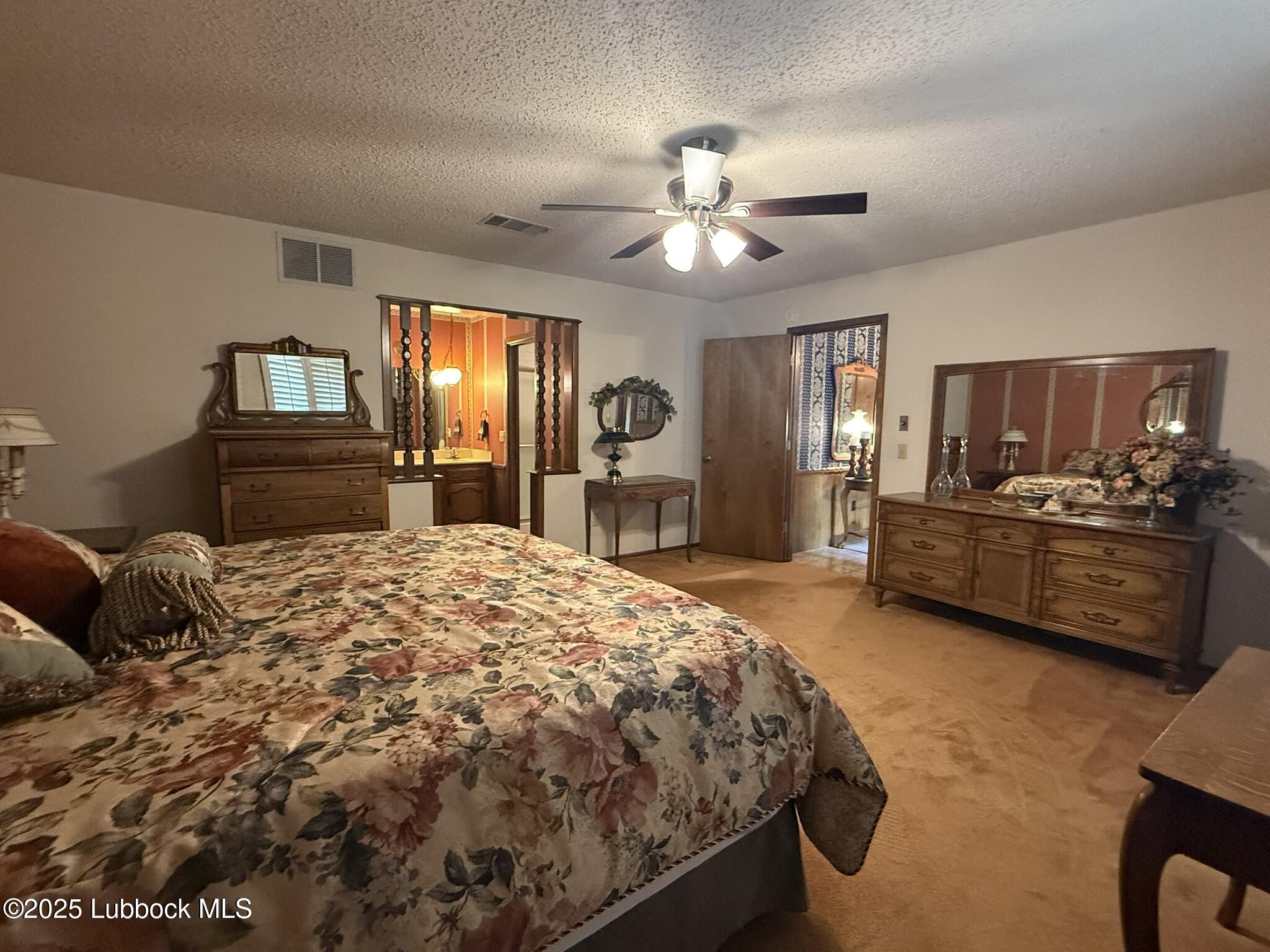 101 Dana Avenue Earth, TX 79031 - Photo 16 of 29 a bedroom with a large bed and dresser