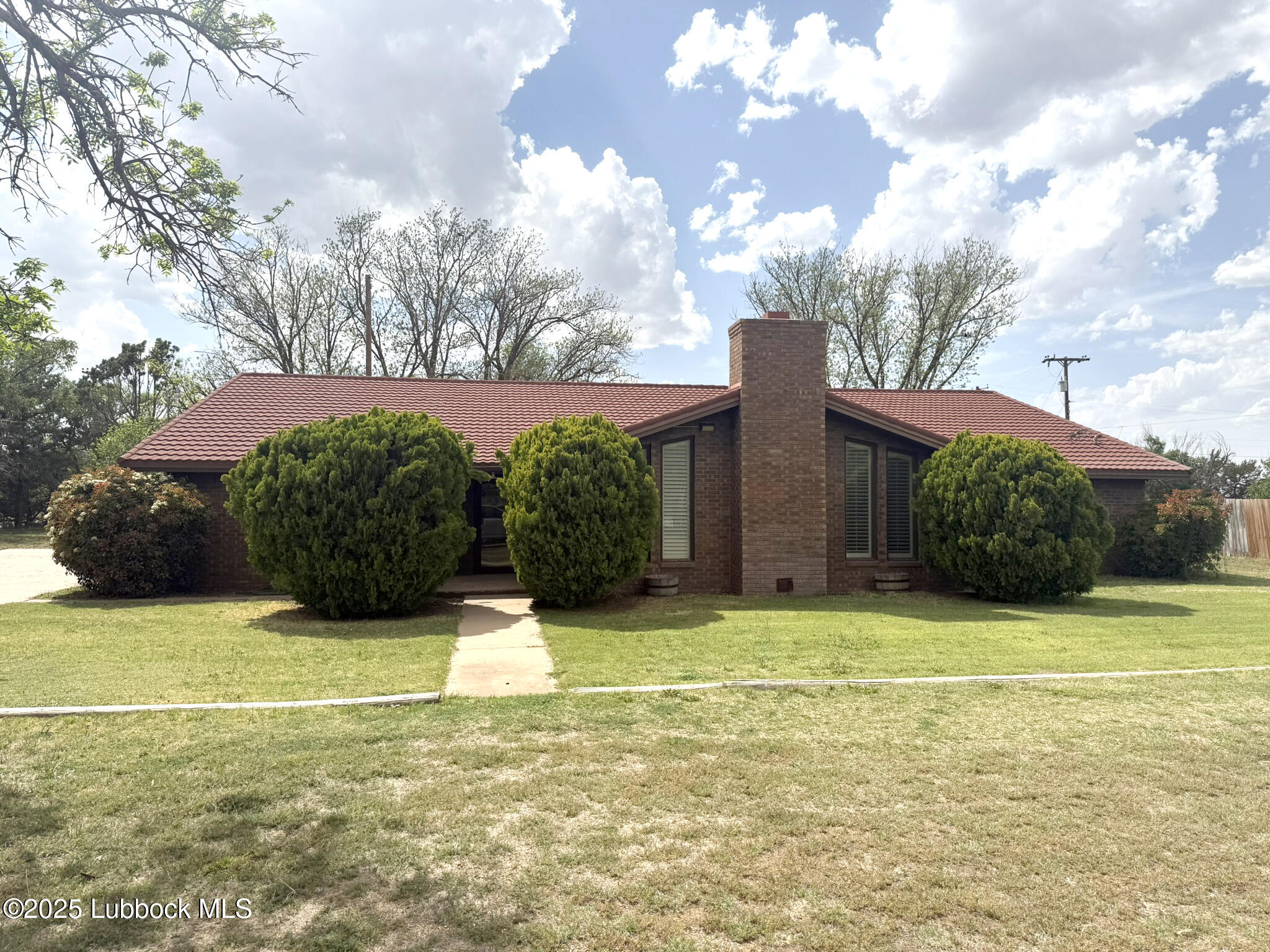 101 Dana Avenue Earth, TX 79031 - Photo 2 of 29 a view of a large pool with a house in the background